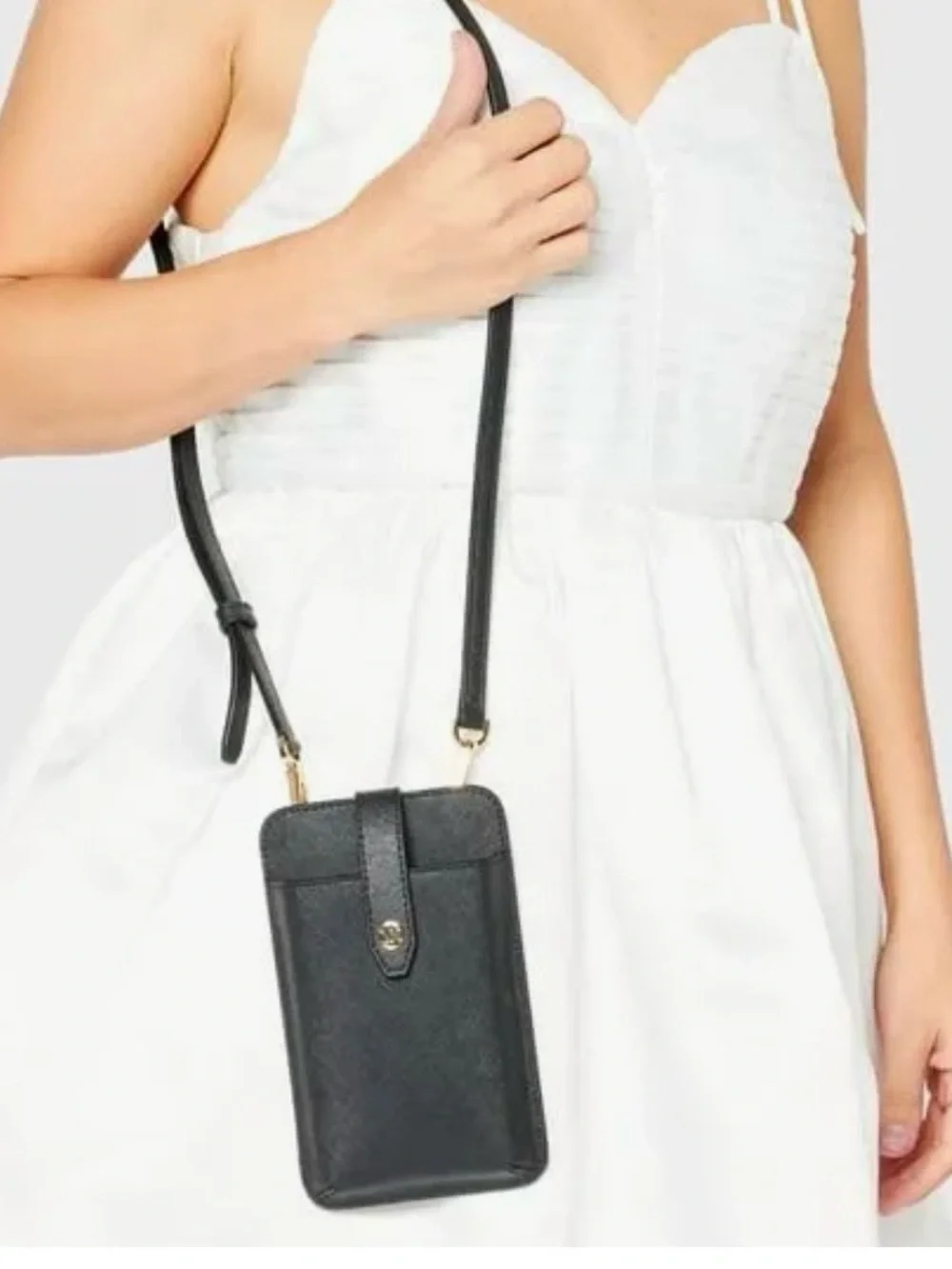 Michael Kors Saffiano Leather Crossbody Bag
